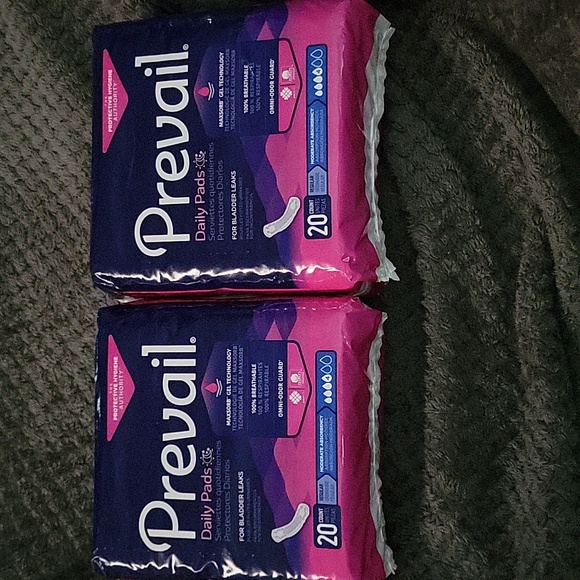 2 Packs (40 total)Prevail Daily Pads for Bladder Leaks - Picture 3 of 3